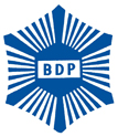 Logo BDP blau