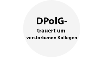 DPolG trauert um verstorbenen Kollegen